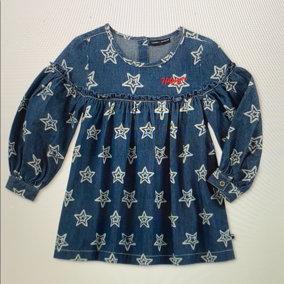 Tommy Hilfiger Star-Print Dress - Picture 1 of 5
